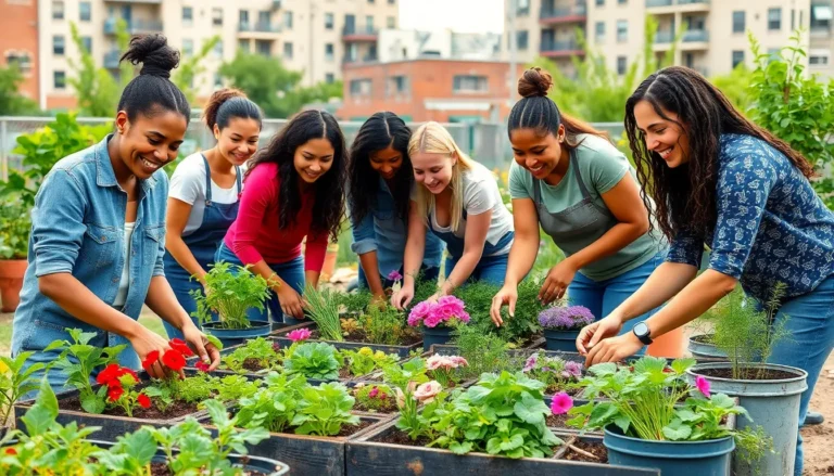 urban planting