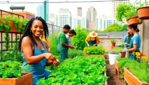 how does urban farming help the environment